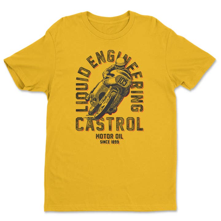 Castrol Bike 1899 grafisch T-shirt voor wholesale door Hybris Production AB