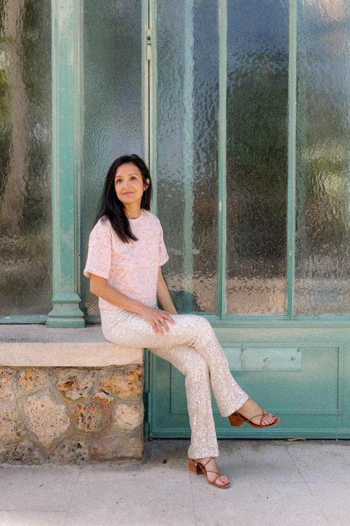 Graou Lilac Nursing Crop T-shirt for wholesale on Faire3