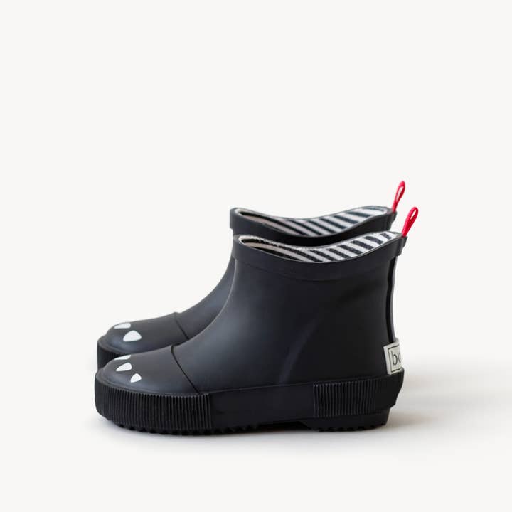 Bottes de pluie KERRAN Black - Stivali da bambino per la vendita all'ingrosso da parte di BOXBO