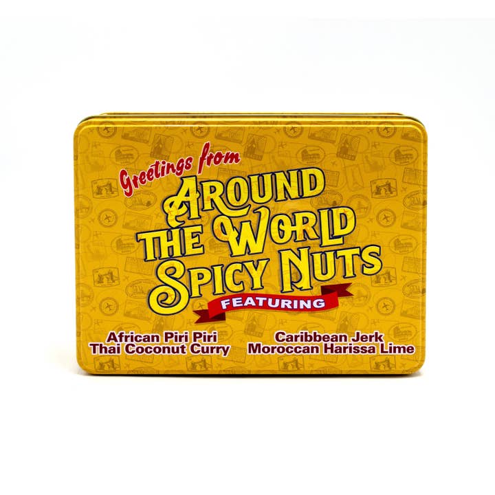 Sugar Plum Chocolates - Wholesale Nuts - Around The World Spicy Nut Sampler – Global Gourmet Snack Gift Pack2