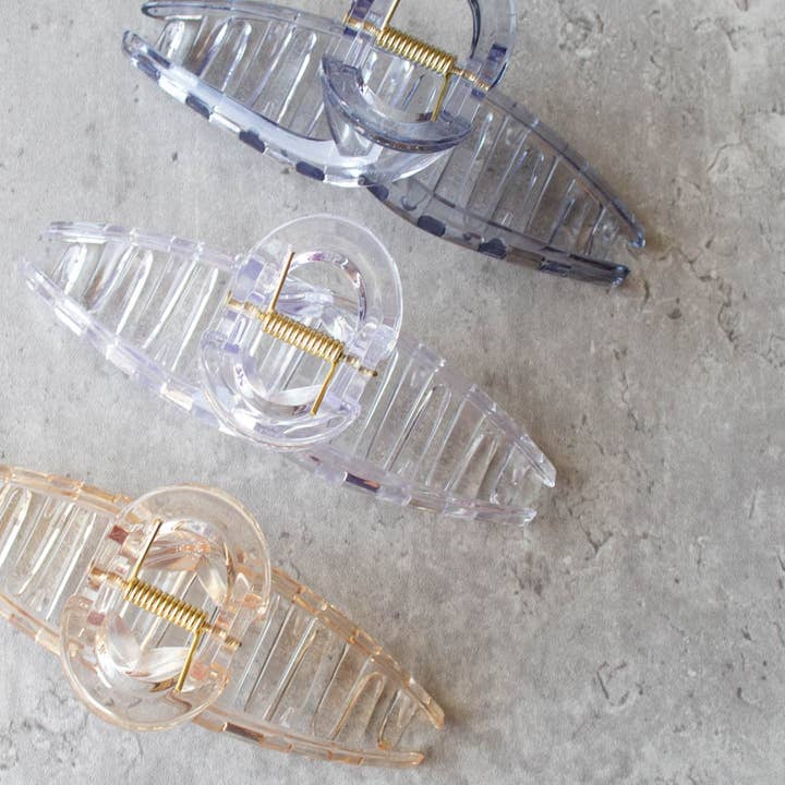 Tiepology - Wholesale Hair Clip - Women's - 5 Inch Glossy French Twist Hair Clip20