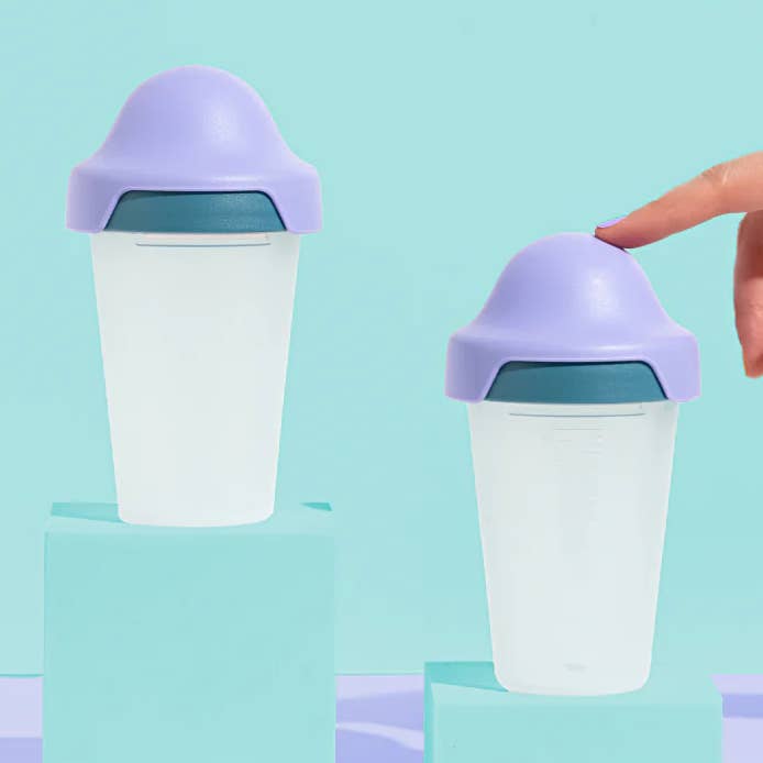 240ml Baby Bottle Two Pack Green/Purple for wholesale by Little Stackers