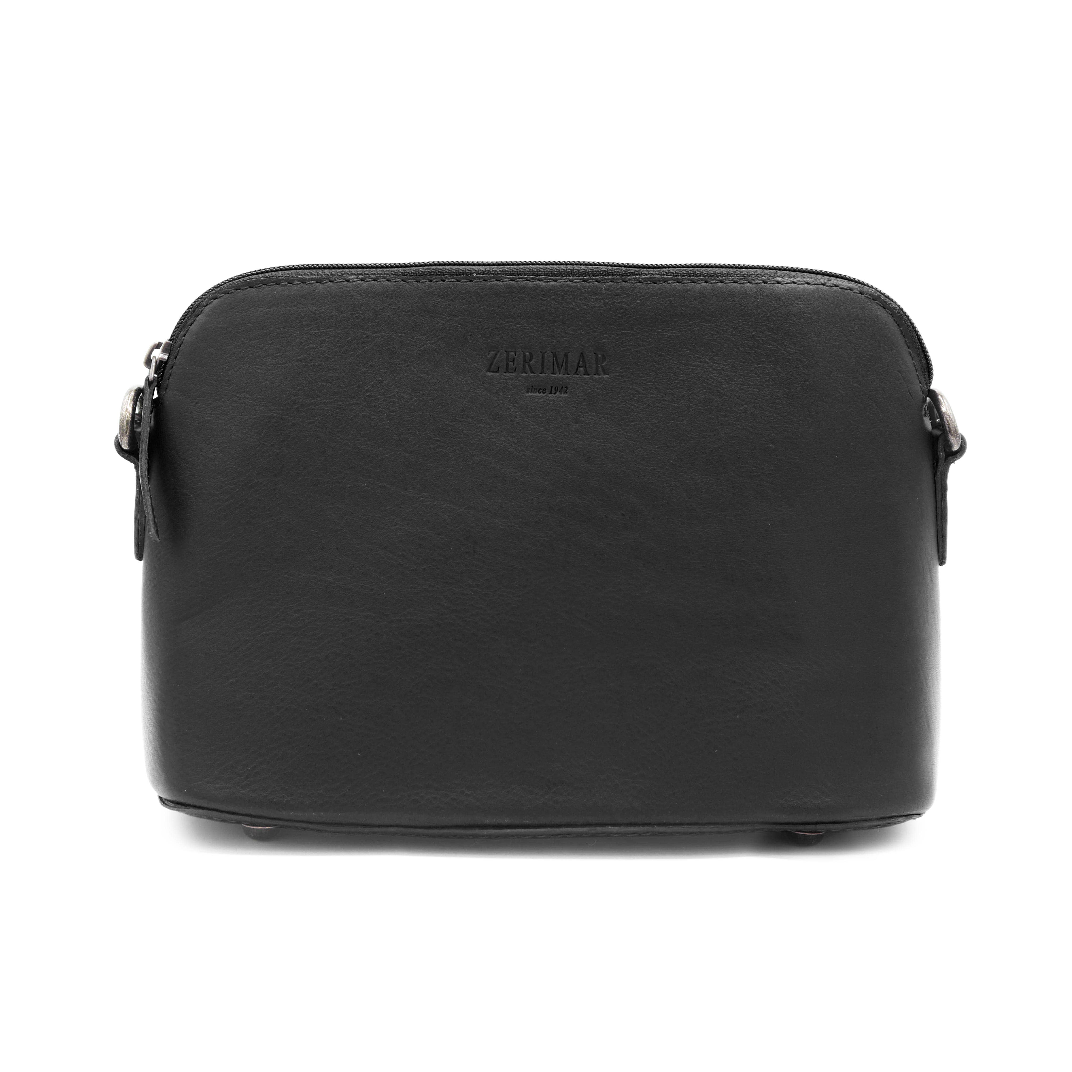 Black Zerimar Bolso Bandolera 100% Piel Medidas: 23X17X10 for wholesale on Faire