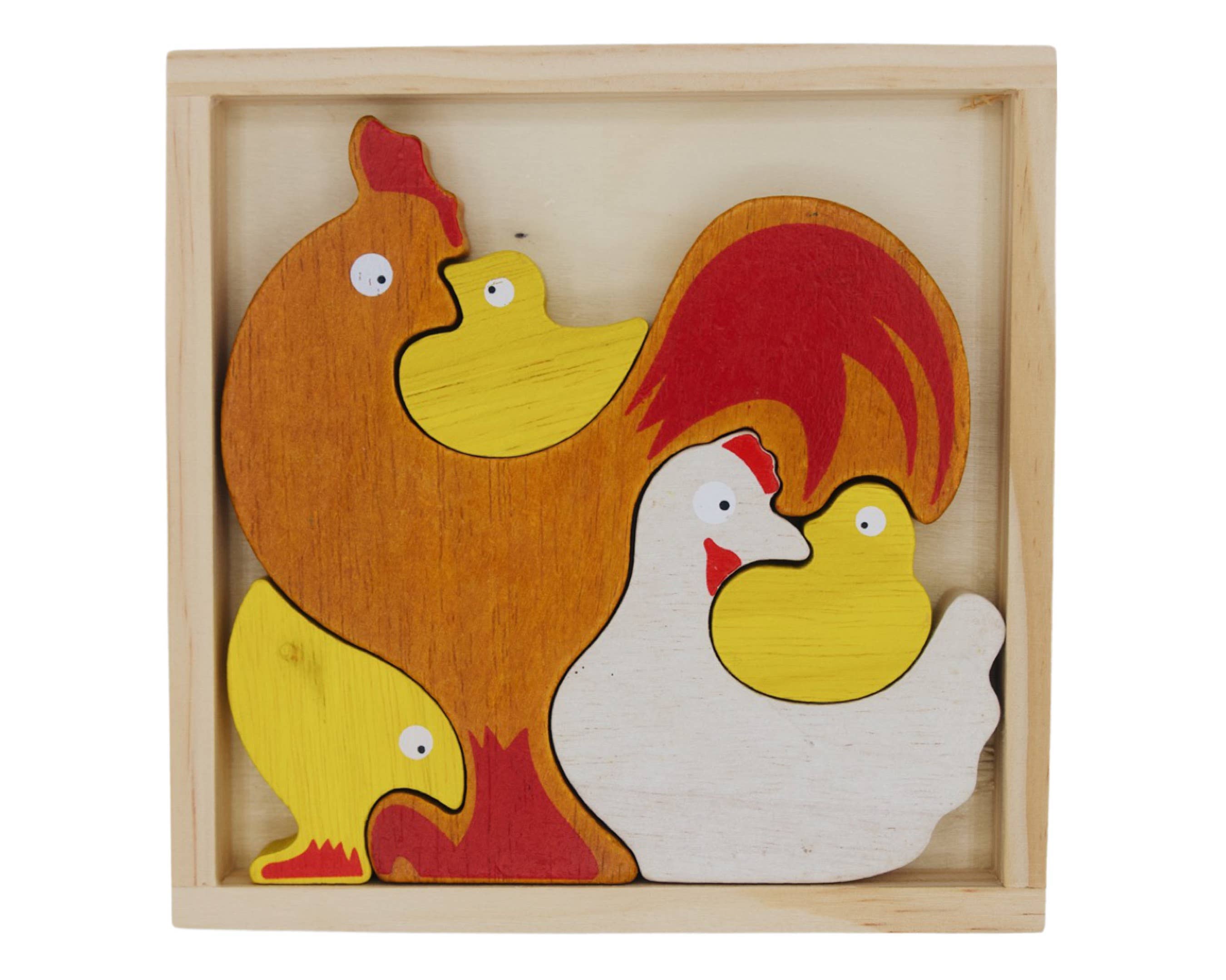 BeginAgain - Wholesale Puzzle - Kids - Chicken Family Puzzle0