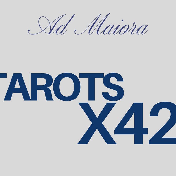 AD MAIORA: 2 UNIQUE TAROTS X €42 (€21/EACH) for wholesale by The Singular Olivia