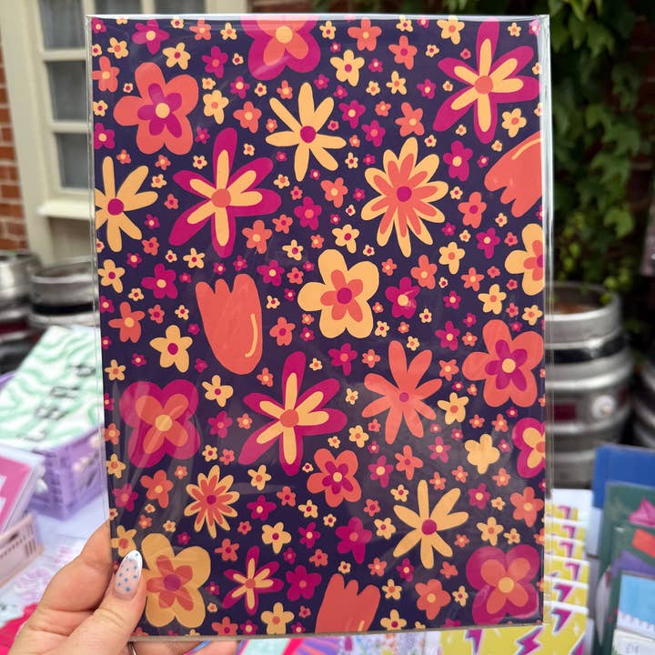 Floral Art Print for wholesale by Eva Illustrates