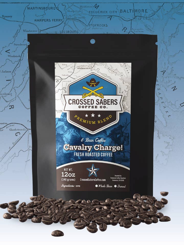 Cavalry Charge! - Ground for wholesale by Crossed Sabers Coffee