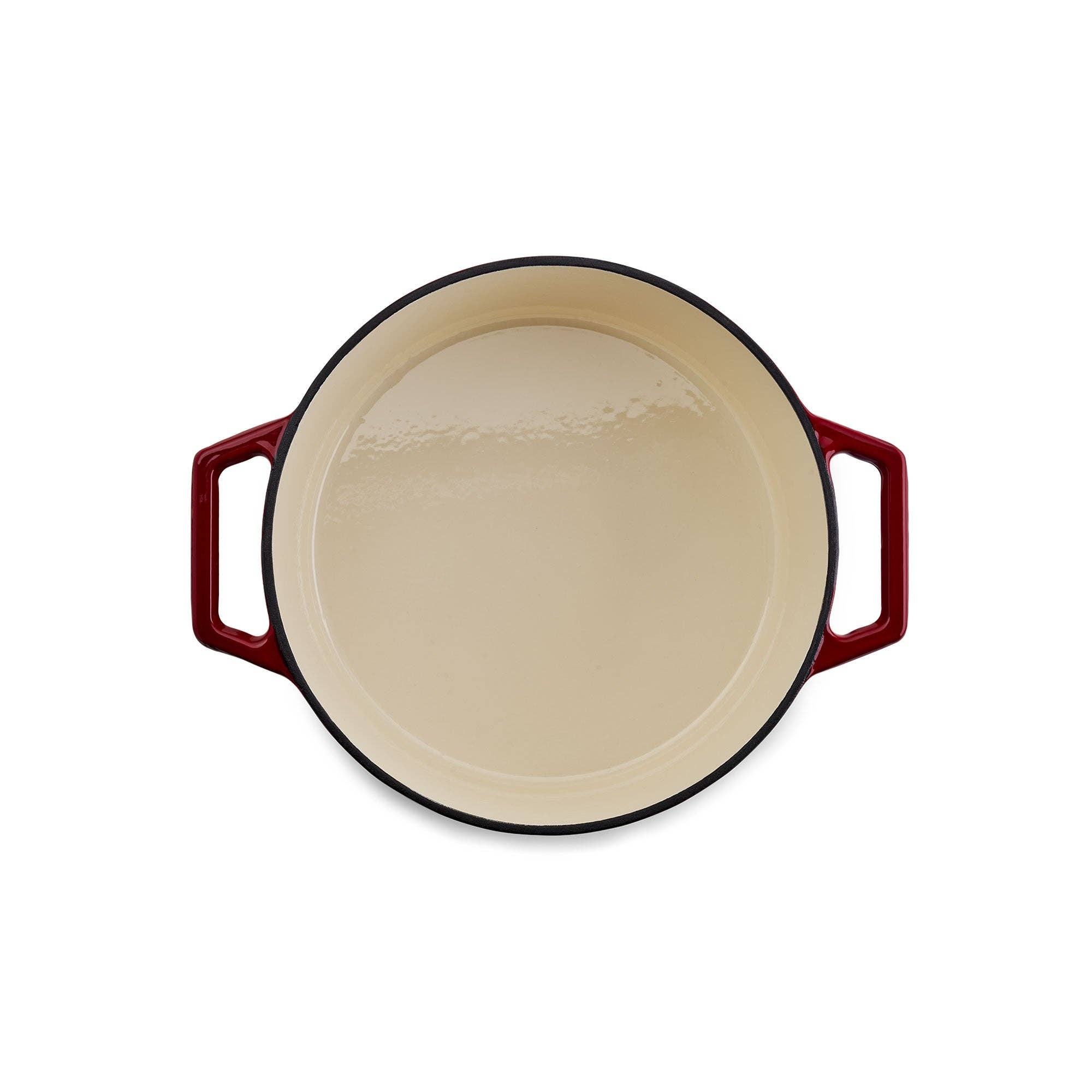 Crowd Company - Vente Marmites - La cocotte néerlandaise recyclée Tasman avec couvercle grill en rouge - Ø29 cm / 11,4"3