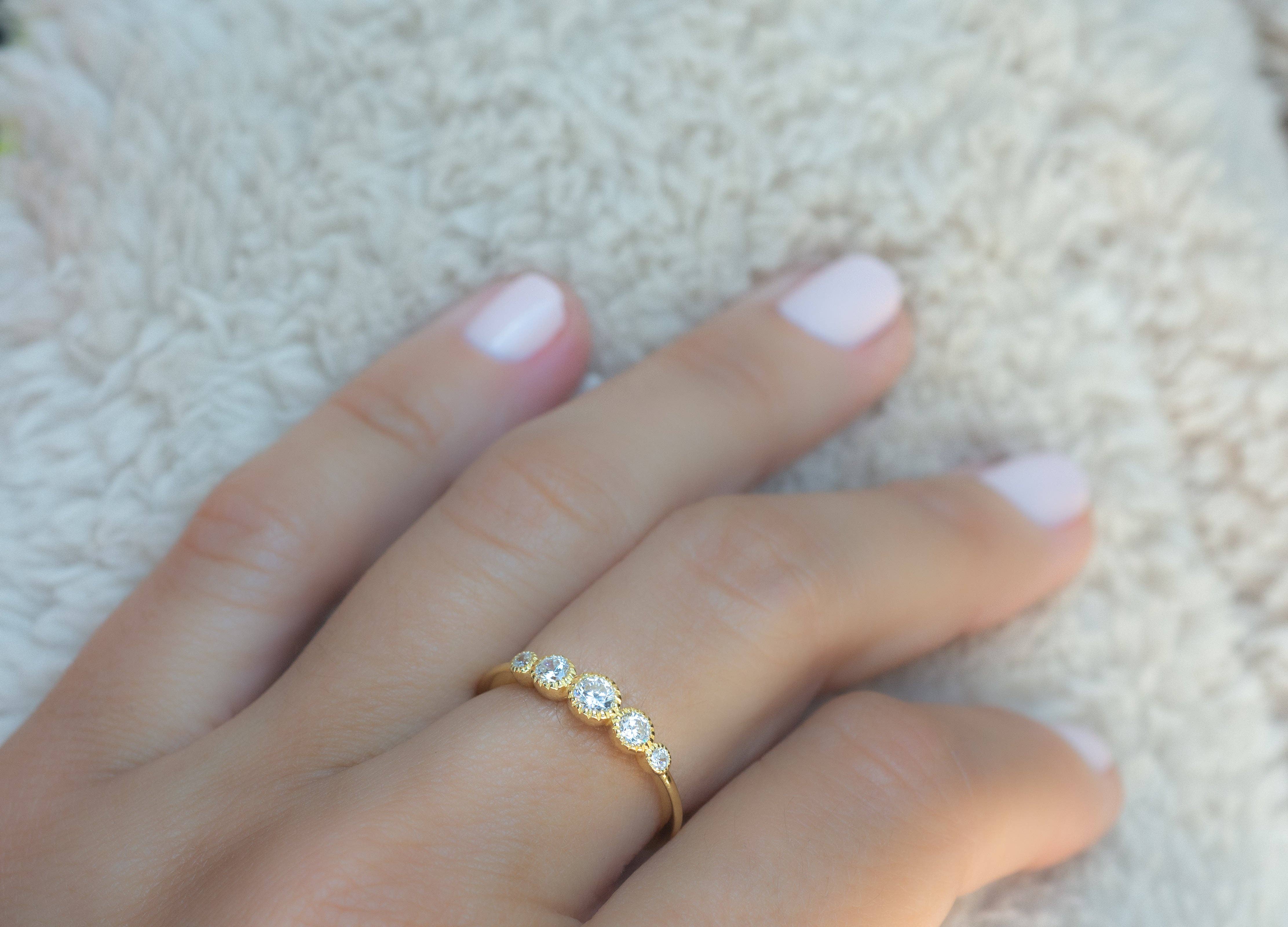 Sami Jewels - Vendita all'ingrosso Anelli multipietra - Anello con castone 58