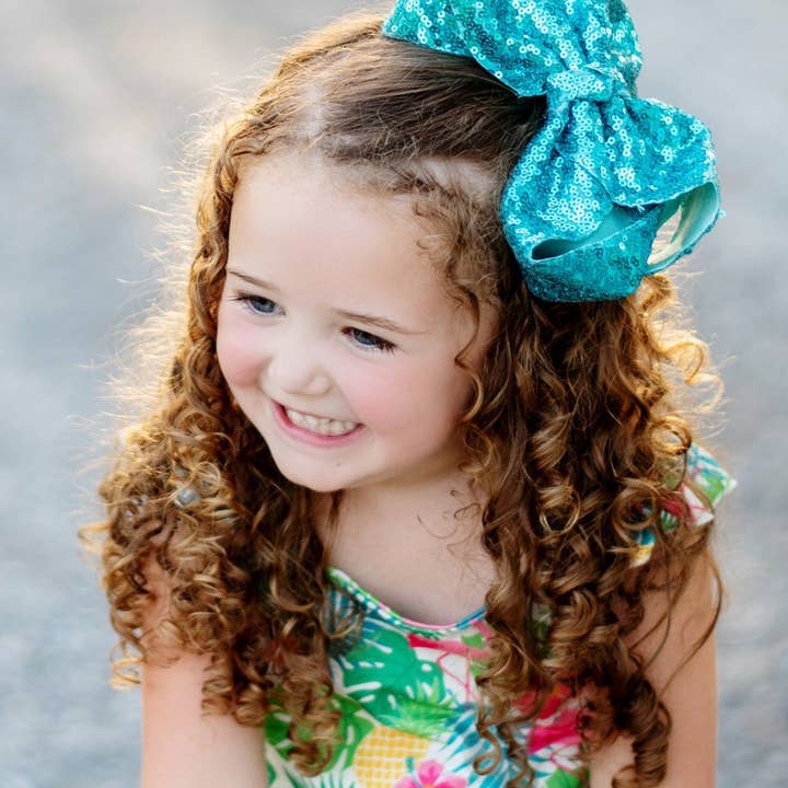 The Hair Bow Company - Wholesale Hair Bow - Kids - Sequin Texas Size Hair Bows