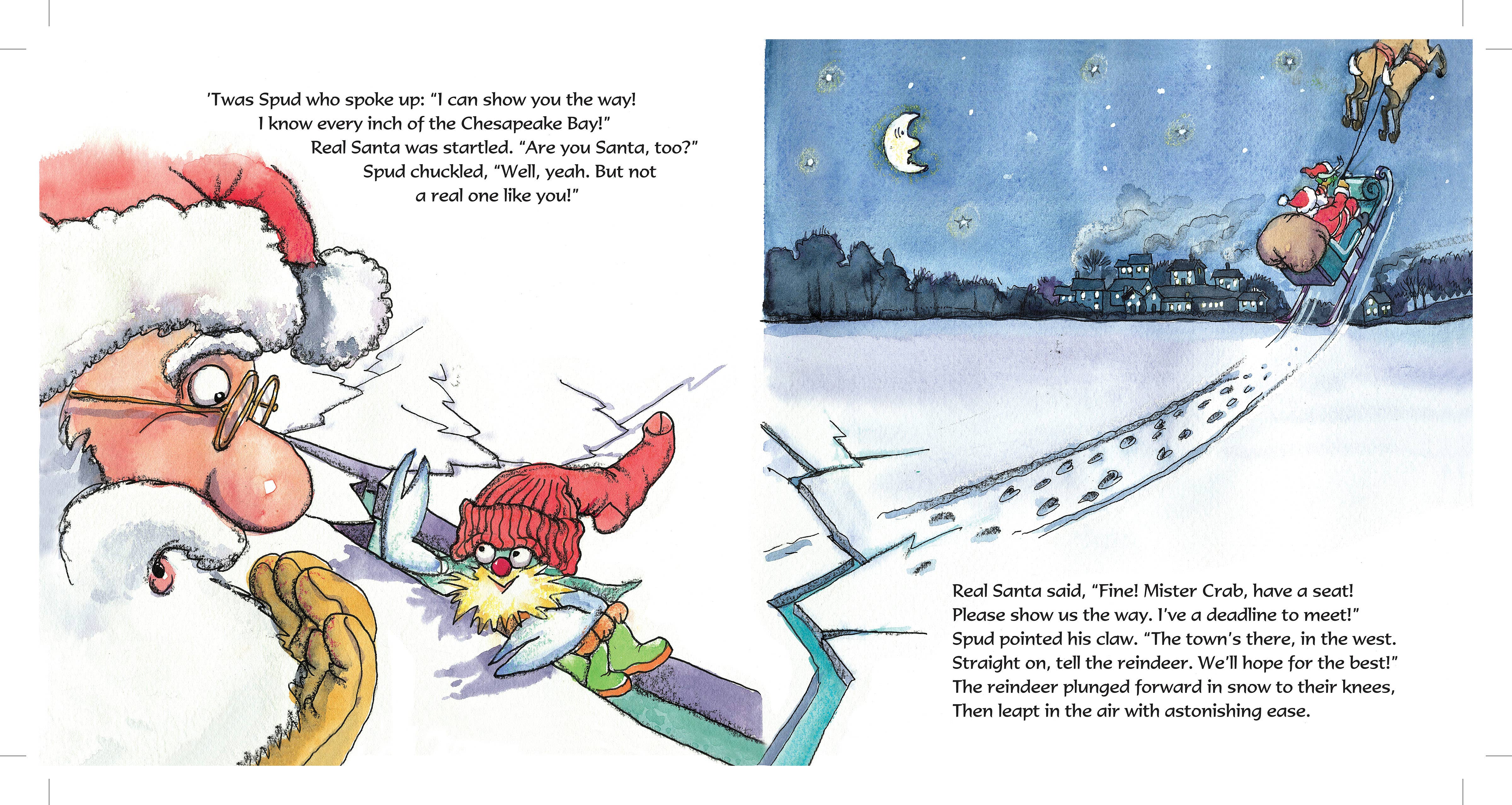 Schiffer Publishing - Wholesale Preschool Book (3-5) - Santa Claws: The Christmas Crab4