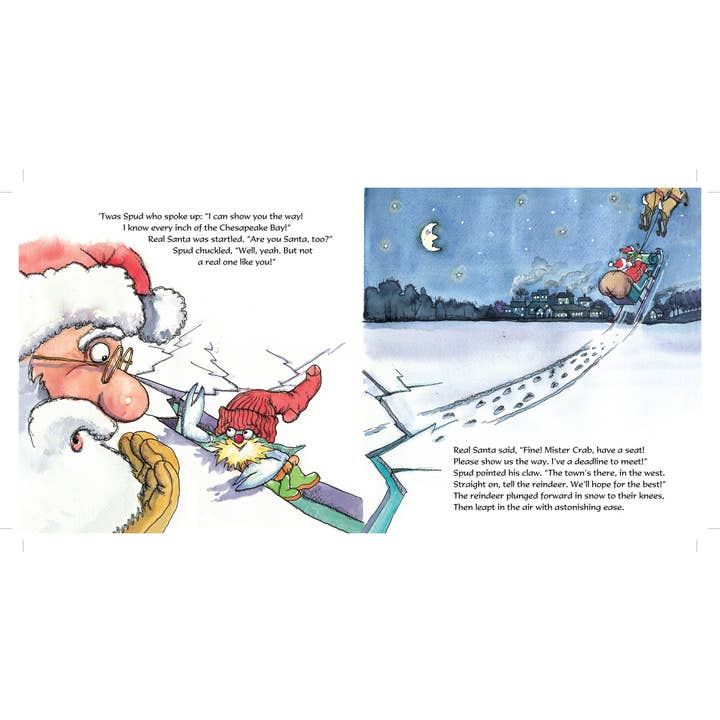 Schiffer Publishing - Wholesale Preschool Book (3-5) - Santa Claws: The Christmas Crab4