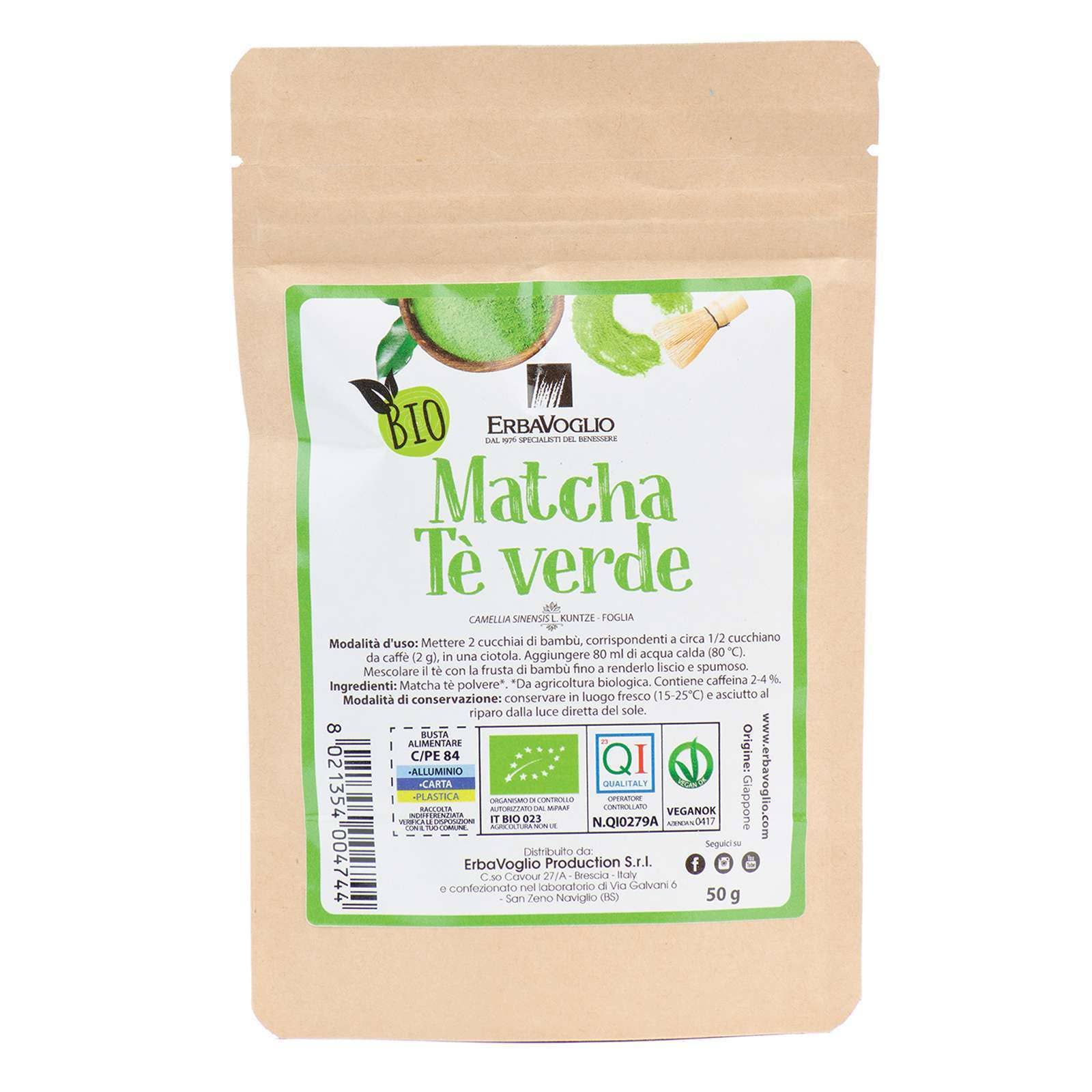 Erbavoglio - Wholesale Health/Detox Tea - Organic Matcha Green Tea0