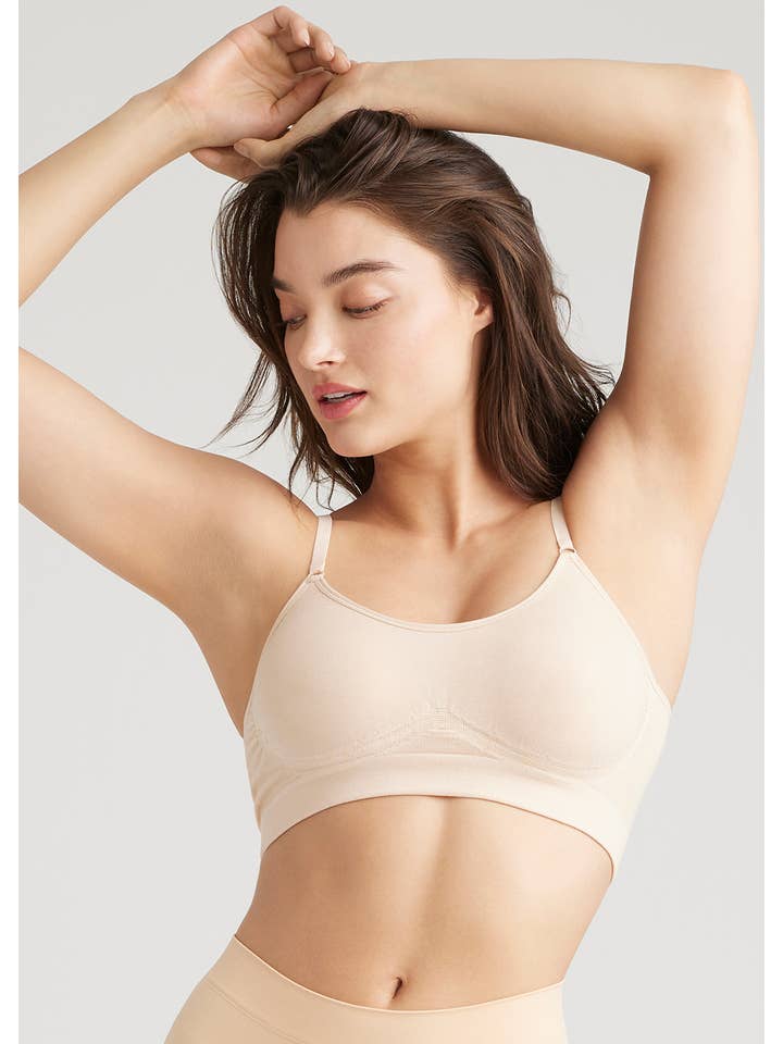 Yummie - Wholesale Bralette - Women's - Convertible Scoop Neck Unlined Bralette - Yummie SoftServeâ„¢