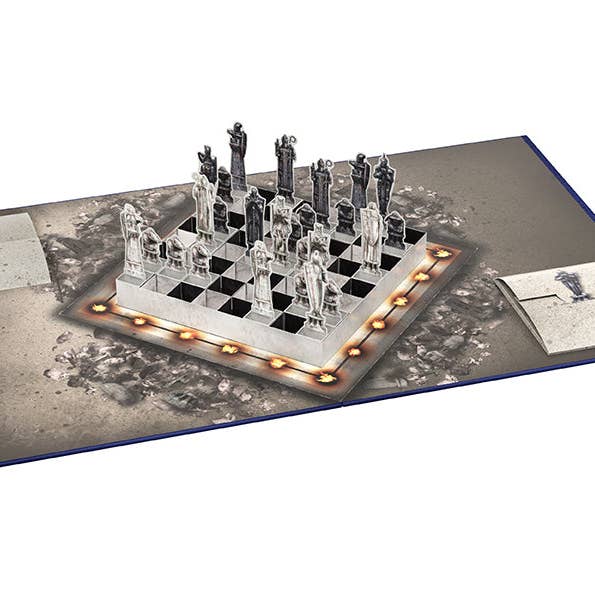 Insight Editions - Wholesale Board Game - Harry Potter: The Pop-Up Wizard Chess Set