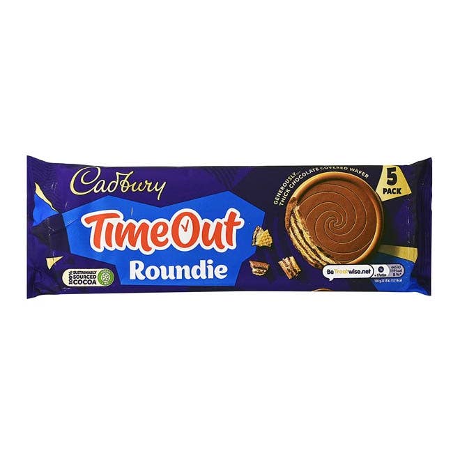 Global Bite Co - Wholesale Cookie - Cadbury TimeOut Roundie Biscuits 150g (UK)