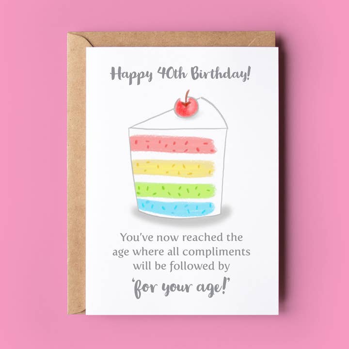 Happy 40th Birthday Birthday cards and other Purchase Wholesale camisas 401 elastano. Free Returns & Net 60 Terms on Faire trending on Faire.