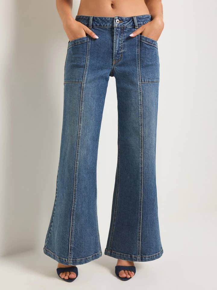 Seventy Eight and Sunny (SEAS) - Wholesale Jeans - Women's - Nomad Flare Jean5