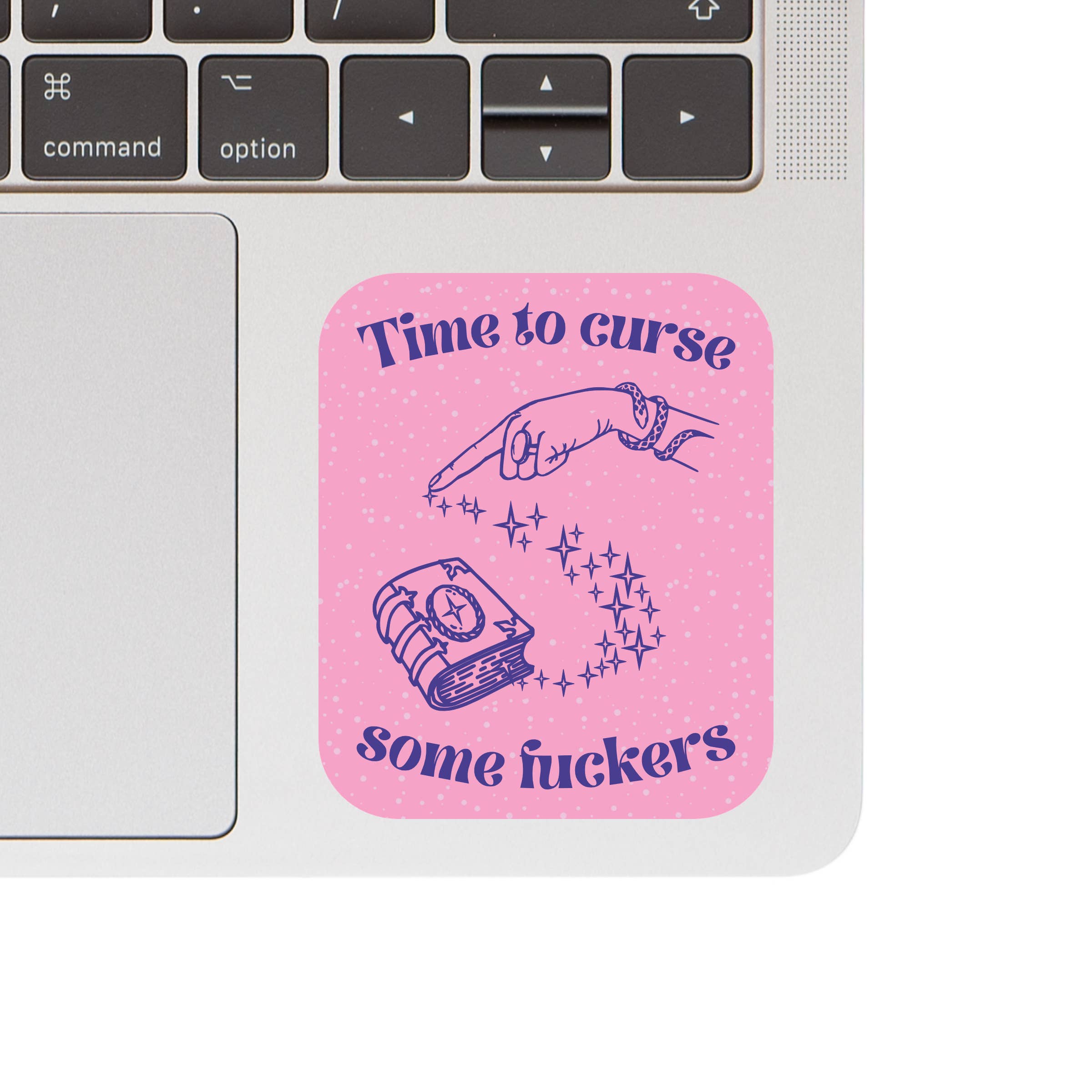 Juju and Moxie - Wholesale Sticker - Magic Curse Fuck Swear Funny High Quality Vinyl Sticker1