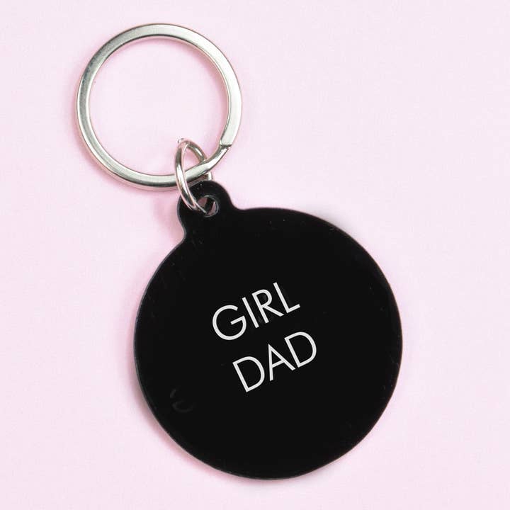 Girl Dad Keytag for wholesale by Flamingo Candles