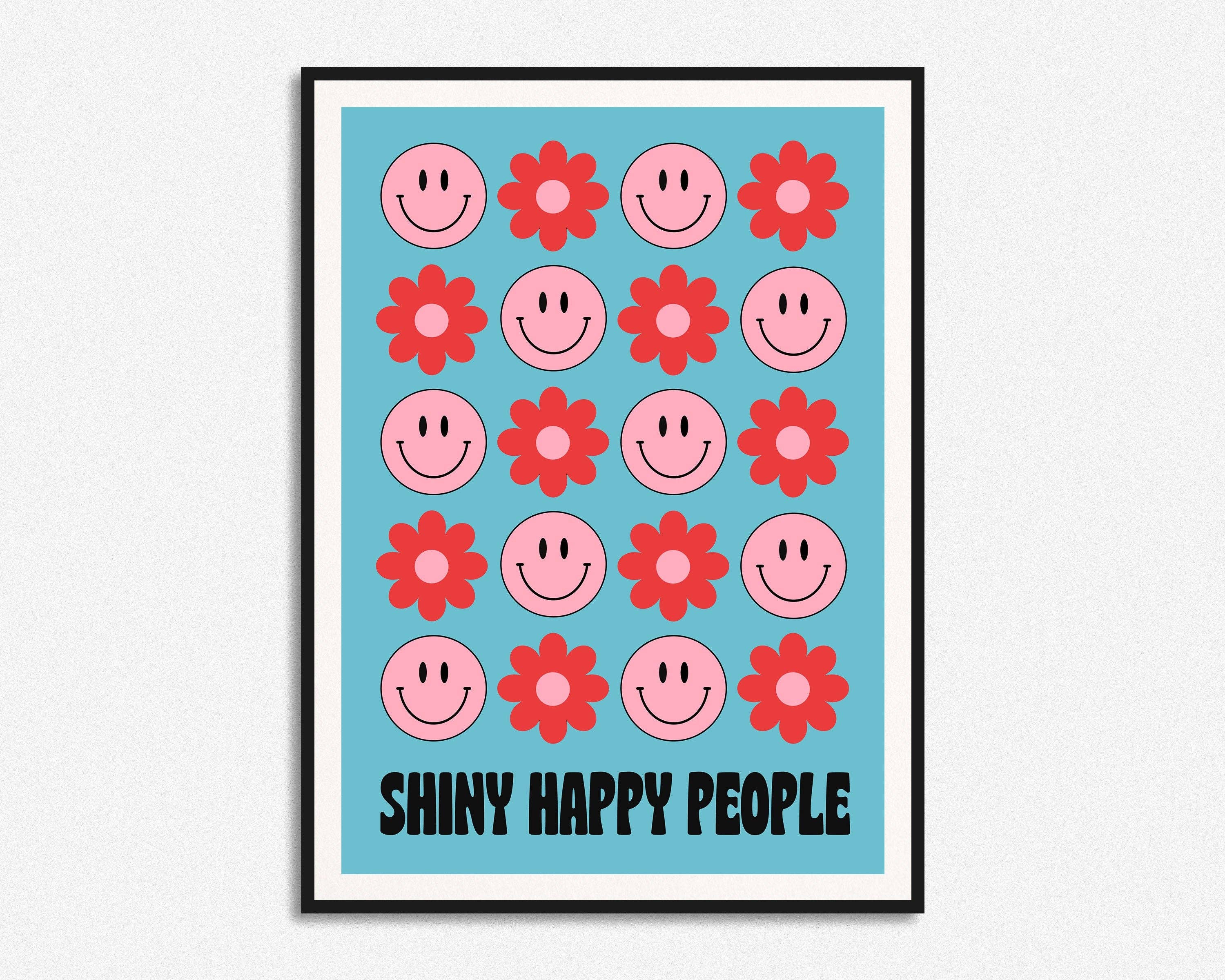 HollieGraphik - Wholesale Art Print - Shiny Happy People Print4