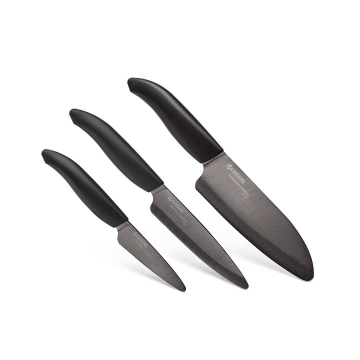 Kyocera International, Inc. - Wholesale Knife Set - REVOLUTION 3-PIECE CERAMIC KNIFE SET