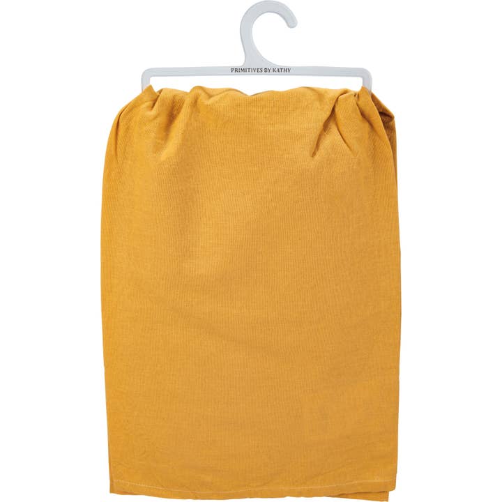 Primitives by Kathy - Wholesale Tea Towel - Not Drinking Alone If Dog Is Home Kitchen Towel1