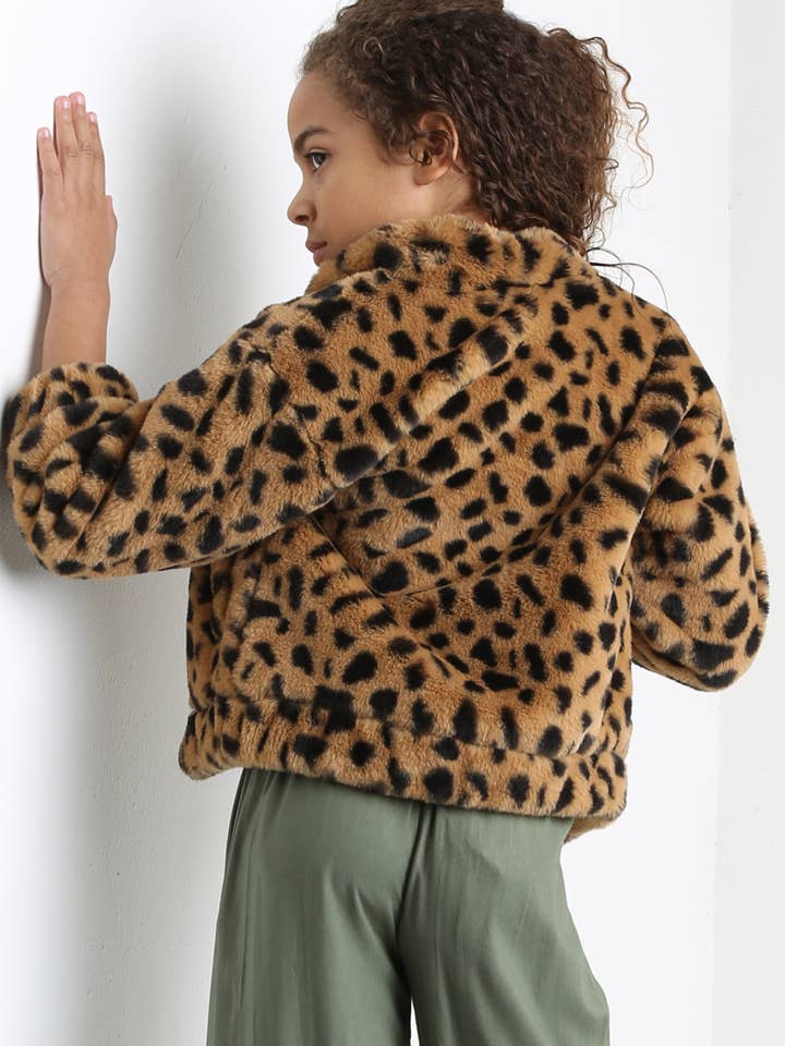 ANGIE - Wholesale Jacket - Kids - KJA67-LEO3