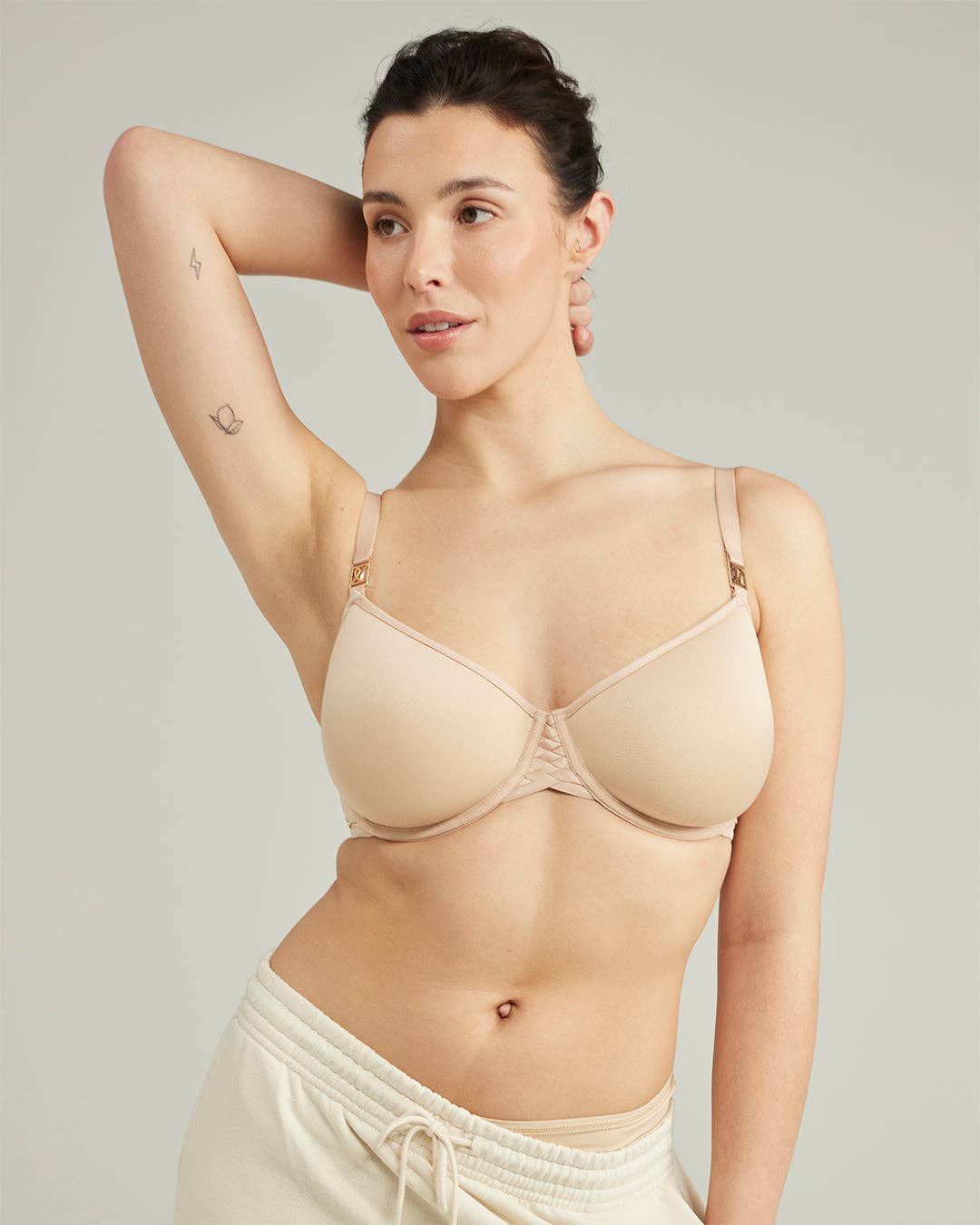 Nudea - Wholesale Bra - Women's - The Stretch Go To T-Shirt Bra - Bare 011