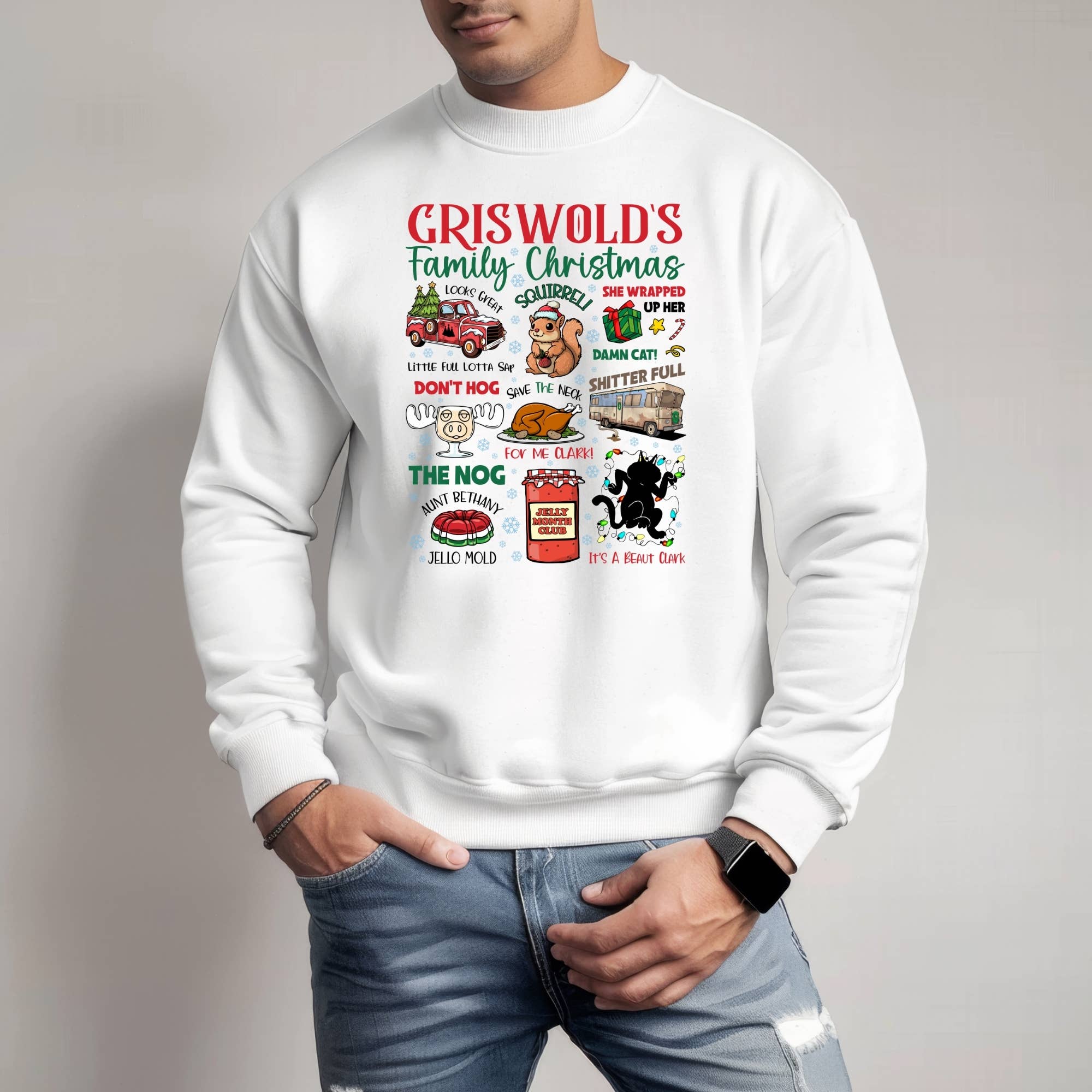 DTF Office - Wholesale Sublimation Transfer - Family Christmas DTF Transfer4