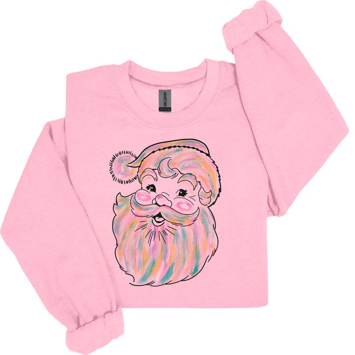 Pink Santa Trendy Christmas - Tee/Sweatshirt for wholesale by Ally Co