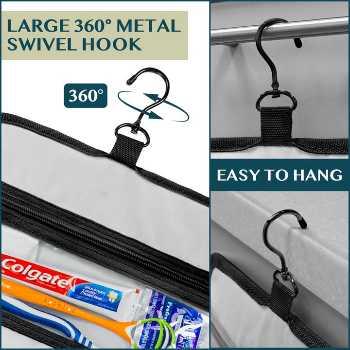 Pavilia - Wholesale Toiletry bag – Unisex - Buckle Hanging Toiletry Organizer Bag43