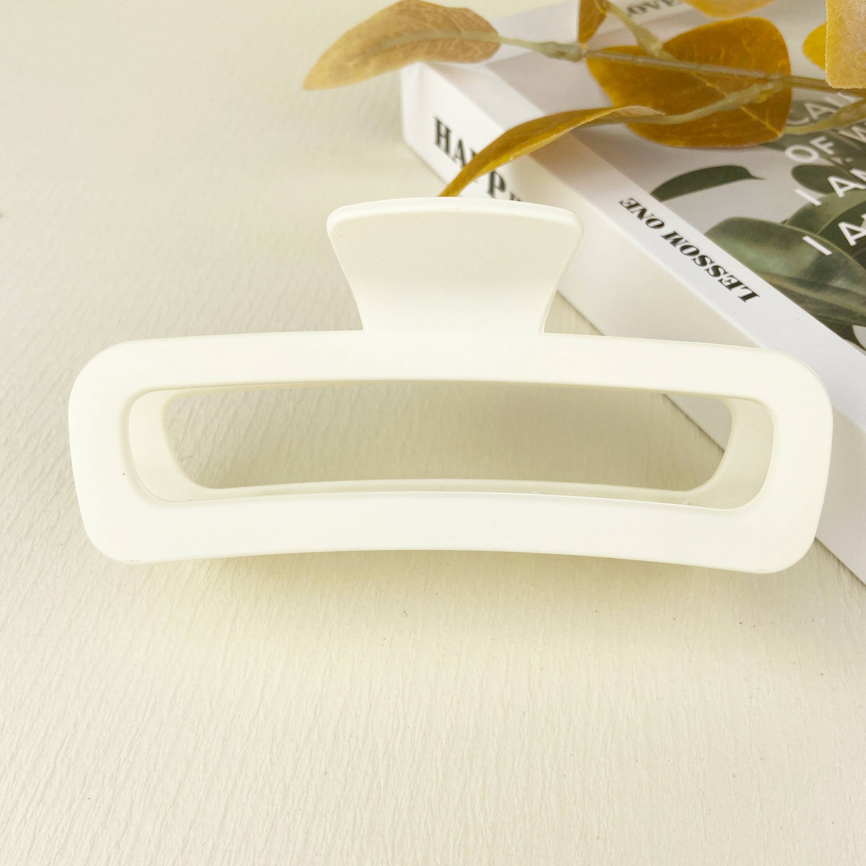 mildstyles – Engroshandel Hårspænde - Dame – Frostet rektangulært hårspænde5