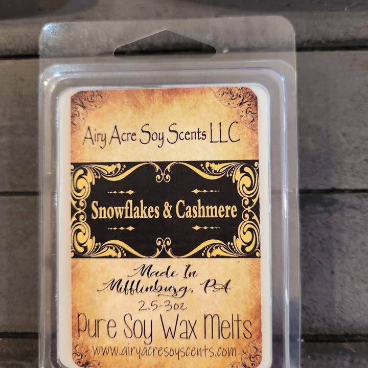 Snefnug & Cashmere for engroshandel hos AIRY ACRE SOY SCENTS LLC