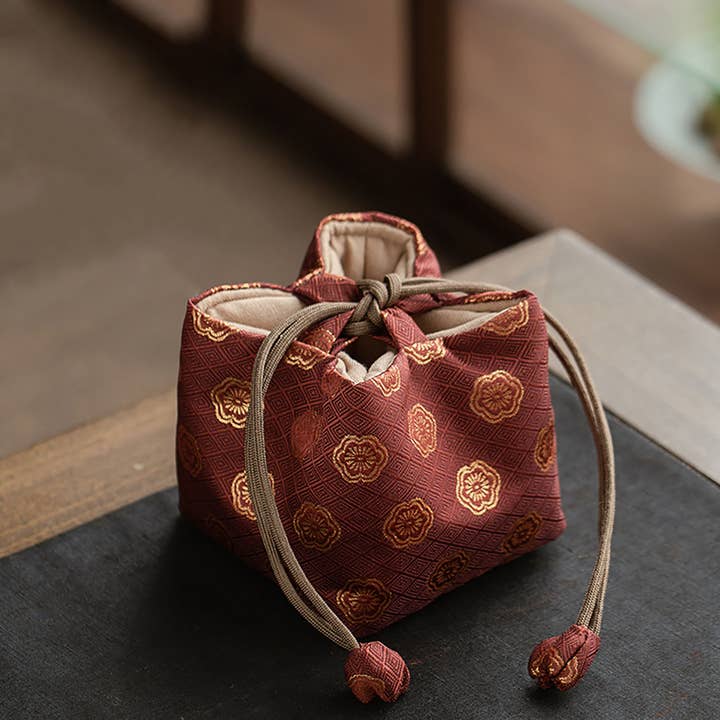 MinoCraft - Wholesale Pouch - Women's - brocade tea accessories storage bag14