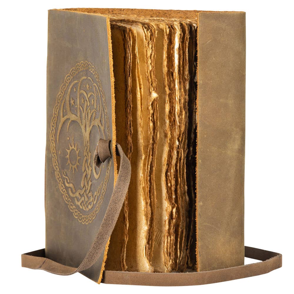 Benjamin International – Engroshandel Dagbog – MØRKEBRUNT RUSKINDSTRÆ MED SOL- OG MÅNEDAGBOG1