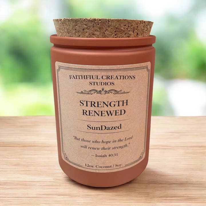 Sundazed – A Refined Balance of Light & Depth for wholesale by Faithful Creations Studios | Candles