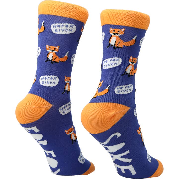 Pavilion - Wholesale Socks - Unisex - For Fox Sake - M/L Unisex Cotton Blend Sock13