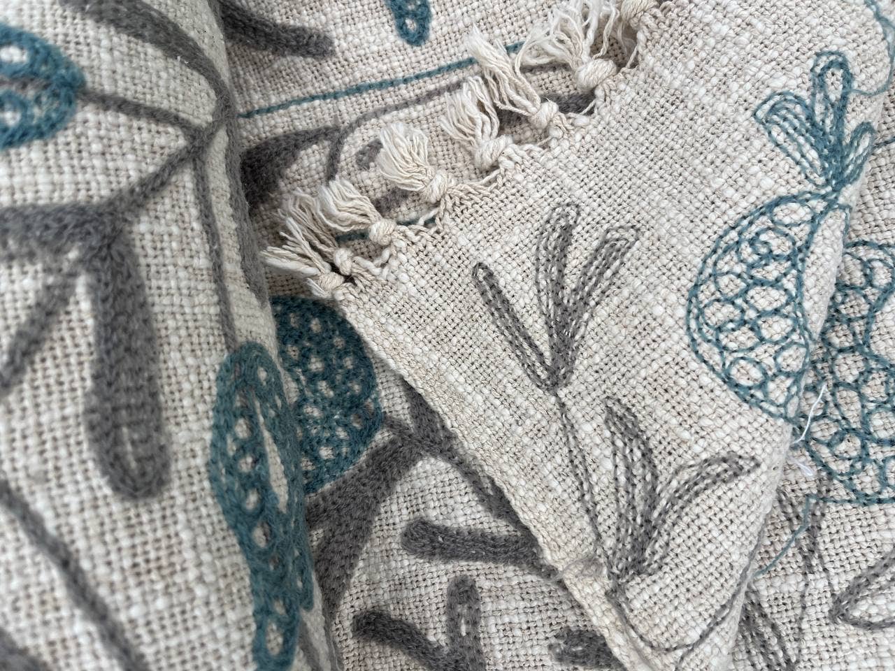 Bhawana Handicrafts - Vente Courtepointe - Couverture de pique-nique, couvre-lit brodé, couette de maison en coton Suzani6