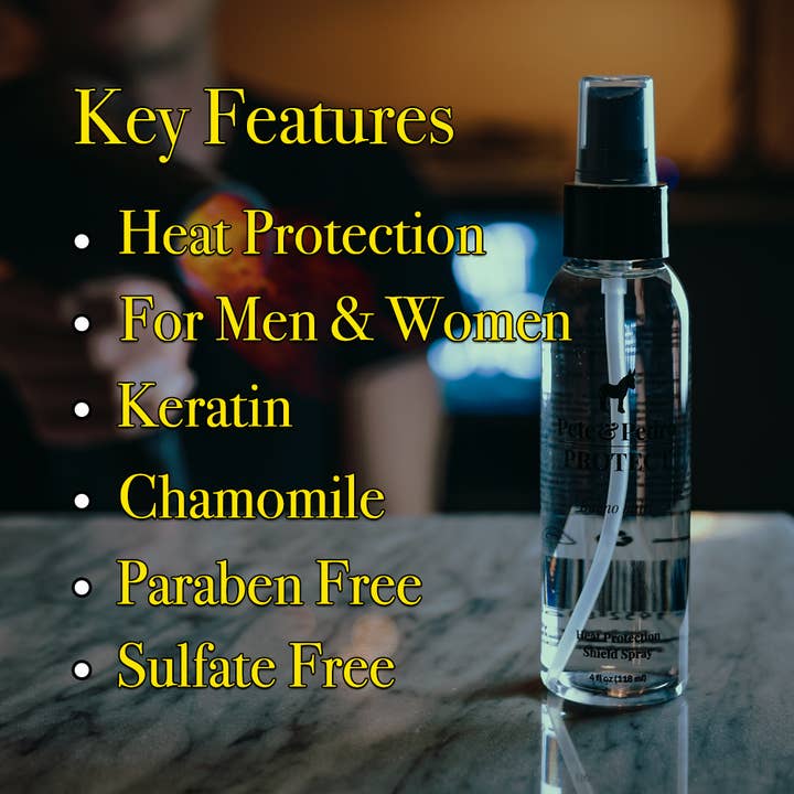 Pete & Pedro - Wholesale Hair Spray - PROTECT Heat Protection Shield Spray