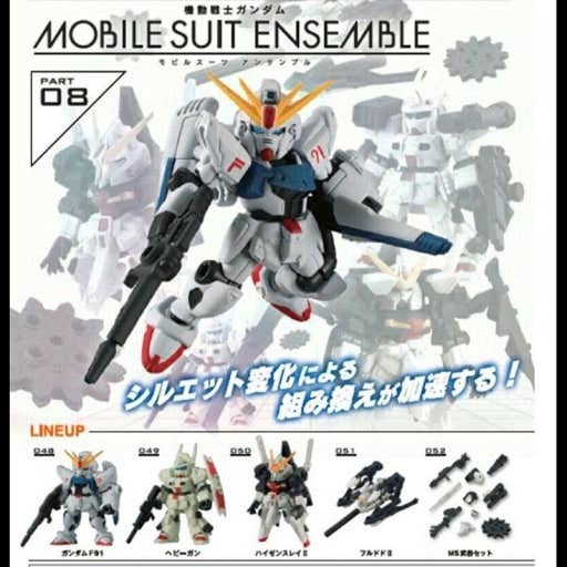 K-Wonderland - Venta al por mayor Figura de juguete - Niños - Bandai Gundam Mobile Suit Ensemble 08 – Colección de Figuras1