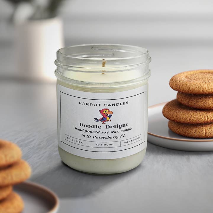 Doodle Delight för wholesale av Parrot Candle LLC