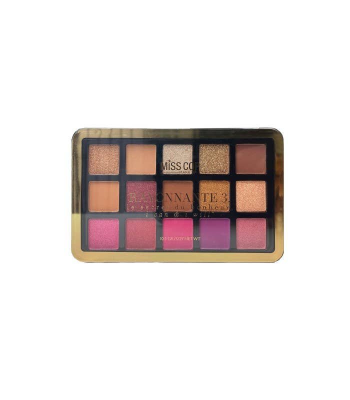 MISS COP - Wholesale Eyeshadow Palette - RADIANT 3 palette