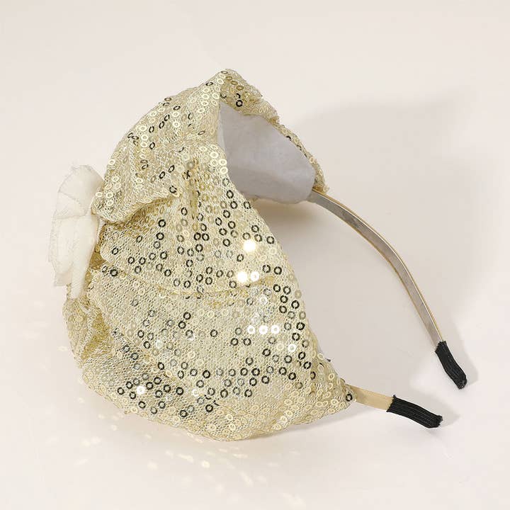 Sensibling Corp. - Wholesale Fashion Headband - Women's - Sequin Flower Headband3