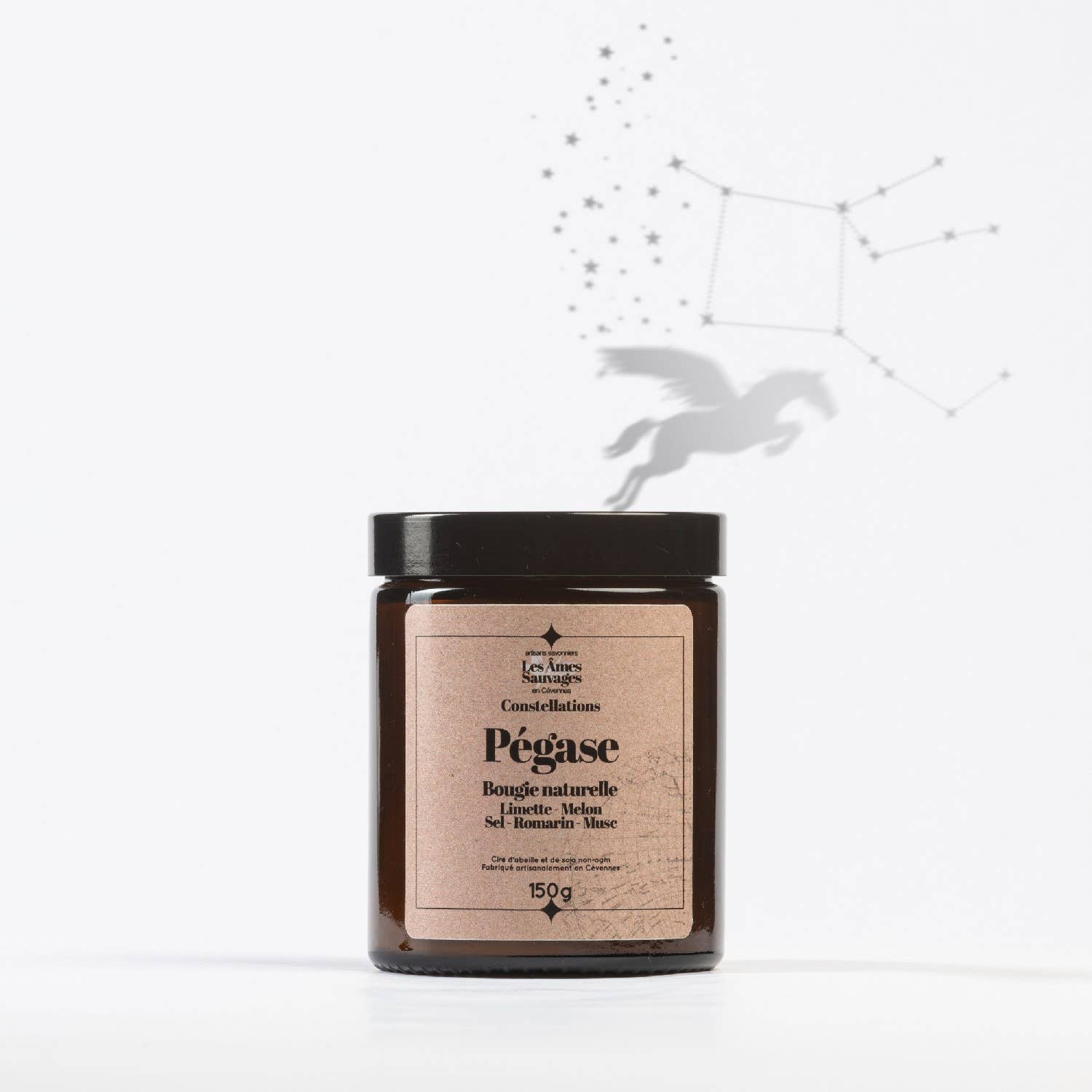 LES ÂMES SAUVAGES - Wholesale Jar/Filled Candle - Pegasus candle