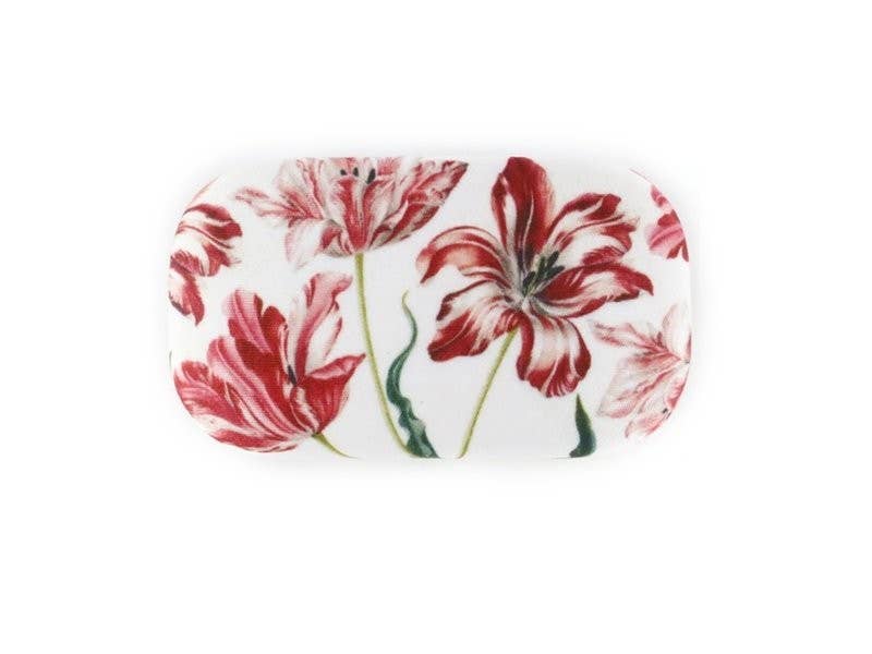 MUSEUM WEBSHOP - Wholesale Makeup/Cosmetic Bag - Lipstick, Lens Or Travel Case, Three Tulips, Merian1
