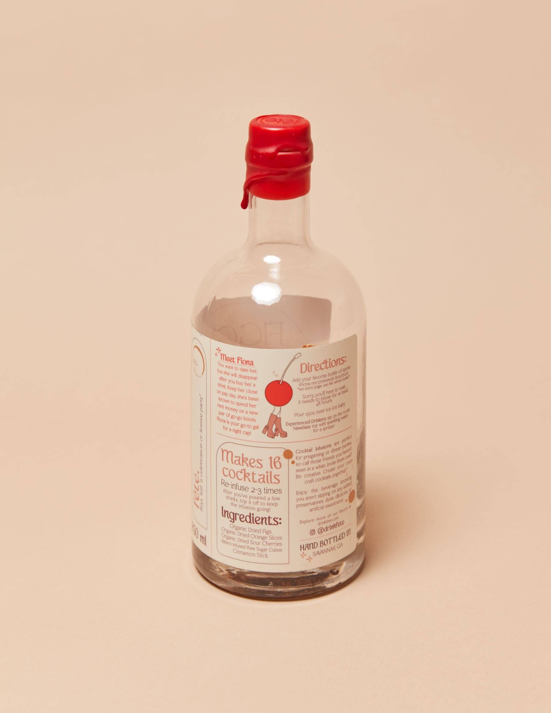 Fête – wholesale Cocktail mix/syrup – Cocktail Infusion: Figgy Old Fashioned7