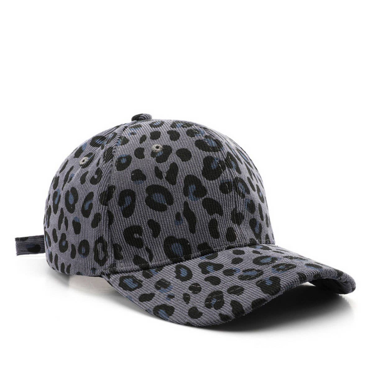 ACCITY - Wholesale Baseball Cap - Unisex - Corduroy Leopard Baseball Cap Warm Sun Hat_CWAH28341