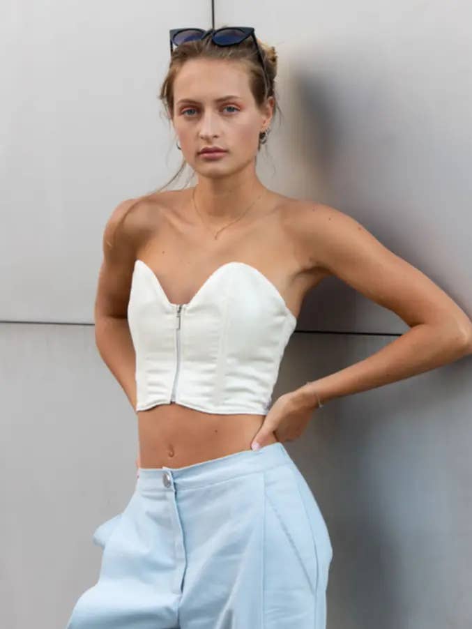 PAIGE small bustier for wholesale by HANOÏ PARIS