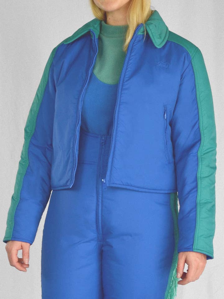 Hoohah - Wholesale Coat - Women's - Western Coat in Beryl Blue4